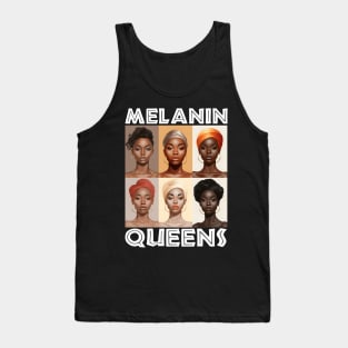 Melanin Queens Afrocentric Women Tank Top